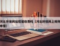 河北环保网站搭建收费吗（河北环境网上如何申报）