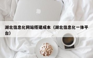 湖北信息化网站搭建成本（湖北信息化一体平台）