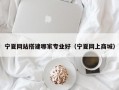 宁夏网站搭建哪家专业好（宁夏网上商城）