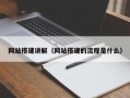 网站搭建讲解（网站搭建的流程是什么）