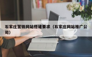 石家庄营销网站搭建要求（石家庄网站推广公司）