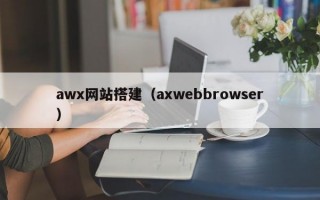 awx网站搭建（axwebbrowser）