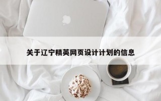 关于辽宁精英网页设计计划的信息