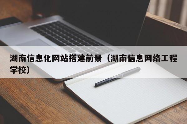 湖南信息化网站搭建前景(湖南信息网络工程学校)
